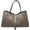 Chicca Borse Borsa a Mano Elegante da Donna in Pelle Martellata
