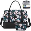 SPAHER Borsone da Viaggio Bagaglio a Mano 45x36x20 Easyjet Borsone Palestra Donna Impermeabile con Scomparto Scarpe Borsa Sportiva Grande 30L Borsa da Viaggio Piscina Fitness Travel Bag con Trousse