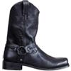 TangDao Stivali da Uomo Cowboy Western Stivali da Uomo in Pelle Vintage Autunno-Inverno EU 43 Nero