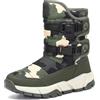 Mishansha Stivali Neve Bambini Stivaletti Ragazze | Doposci Scarponcini Imbottiti di Pelo，Scarpe Invernali，Comodi Caldi e Antiscivolo Outdoor，La corsa，Lo slittino，Lo sci