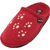 HAFLINGER Pantofole da Donna Flair Fido 313105, Numero:38 EU, Colore:Rosso