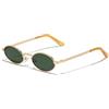 D.Franklin Occhiali da sole - Unisex - Con lenti protettive UV - Modello capri - Ovali - Per uomo e donna - Sunglasses