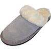 Sheepskin World Pantofole da donna in pelle di pecora con fodera spessa in pelle di pecora