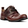 OSSTONE Chukka Stivali Cowboy Biker Boots Maschio Mens motociclo Botas in Pelle Vitello Western retrò stile Uomo Stivali Piatto Caviglia Stivaletti Boots 6015-1-B