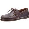 Timberland Cedar bay (Wide Fit), Scarpe da Barca, Uomo, Marrone (Dark Brown Pull Up), 42 EU