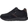 Valleverde Stringata Uomo 36842 in Camoscio Blu Modello Casual. Una Calzatura Comoda Adatta per Tutte Le Occasioni. Autunno Inverno. EU 44