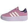 adidas Unisex - Bambini e Ragazzi VL Court Bold Junior Shoes, st Tropic Bloom/Core White/Violet, 36 2/3 EU