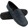 Zerimar Mocassino classico per uomo | pelle design sofisticato ed elegante, Blu navy, 42 EU