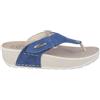Fly Flot Ciabatta Infradito Donna Comfort con Fascia Regolabile - Sandali Plantare Anatomico, Antishock, Zeppa 4,5 cm - Made in Italy