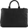 Mandarina Duck Mellow Leather, Cartella Donna, Nero (Nero), 40x28x14 (L x H x W)