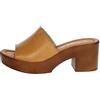 CINZIA SOFT IAF203174002 Cuoio Scarpa Donna Tacco Plateau Ciabatta Pelle Zoccolo 37