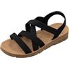 hehiy Sandali Donna a Punta Aperta/Chiusi Estive Sandalo Ortopedici Scarpe Estivi Antiscivolo Mare Passeggio Ciabatte Spiaggia Donna Nero/Bianco/Grigio/Blu navy