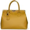 Gave Lux Borsa a Mano Pelle Senape Donna 26x35x16 cm