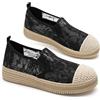 GLAMORA Mocassini Donna Espadrillas Ballerine Slip On Traforate Pizzo Traspiranti Leggeri Elastico Senza Lacci Punta Rinforzata Suola Antiscivolo Comode Scarpe Estate