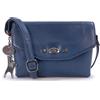 Catwalk Collection Handbags - Borsa a Tracolla Piccola in Vera Pelle - Borsetta Donna - Borsa a Mano con Tracolla Regolabile - Florence