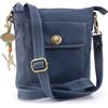 Catwalk Collection Handbags - Borsa a Tracolla Piccola in Vera Pelle - Borsetta Donna - Borsa a Mano con Tracolla Regolabile - Laura