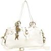 Catwalk Collection Handbags - Borsa a Mano da Donna in Vera Pelle - Borsa a Spalla Media - Tracolla Removibile - Nicole