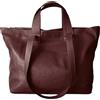 Modarno Borsa in pelle - Borsa a tracolla Borsa a mano a doppio uso, pelle morbida made in Italy