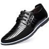 Asifn Elegante Scarpe Stringate Basse Uomo Mocassini Eleganti Oxford Casual Classiche Slip on Comode Lacci Loafer（Nero,48 EU