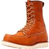 Red Wing Shoes Red Wing Scarpa Uomo Boot Alta Pelle Colore Marrone Modello Toe Classic 8', Marrone, 41 EU