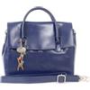 Catwalk Collection Handbags - Borsa a Tracolla da Lavoro - Valigetta 24 Ore Donna - Borsa a Mano Ufficio - Cartella Formato A5 - Ella - Blu