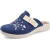 Fly Flot Ciabatta Donna in Pet Riciclato con Fibbia Regolabile, Sottopiede in Panno, Suola in Poliuretano 3cm
