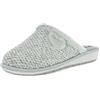 inblu Pantofole Donna con Trama Effetto Lana e Cuore, Suola Leggera con Tacco 3cm