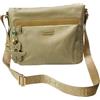NAJ-OLEARI Borsa a Tracolla in Ecopelle, 24,5x32x15 cm, con Dettagli Decorativi e Charm (Beige)