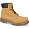 Valleverde 360850 Scarponcini Casual Uomo Nubuk Ocra Tacco Grosso 3Cm Suola Gomma Gambale Caviglia