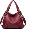 Sacmill LegendBee, Borsa a mano donna Rosso C-bordeaux