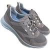Grisport Scarpe Città Sneaker Uomo Leggere estive in Pelle e Inserti alla Moda in Mesh T8V Soletta Estraibile (grizzled veduvio, Sistema Taglie Calzature EU, Adulto, Uomo, Numero, Media, 43)