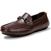 CZHIHANEG Mocassini da Uomo Scarpe Fatte a Mano in Pelle Slip On Driving Business Shoes 37-49 EU