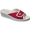 Sanital Light 1261LY Ciabatte Donna in Tessuto Elastico - Leggere, Comode e Colorate | Plantare Anti-Shock | BORDO' 39