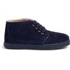 Pisamonas Scarpe in Pelliccia con Lacci