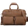 STILORD Henri Borsa ufficio lavoro in pelle Cartella uomo donna con tracolla Porta documenti e PC 15.6 pollici Grande in cuoio Colore:cognac - marrone chiaro