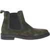 Ciabalù Stivaletti Uomo in Camoscio Invernali Stivale Chelsea Made in Italy Boots Suola Gomma (Verde, Sistema Taglie Calzature EU, Adulto, Numero, Media, 42)