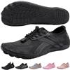 Bravover Scarpe da spiaggia e piscina ad asciugatura rapida, da uomo e donna, per nuoto, surf e immersioni, Nero 1, 43.5 EU