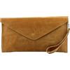 Modamoda de, T106 - Borsa in pelle, clutch da sera, produzione italiana