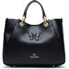 Braccialini Borsa Donna a Mano Linea Amy Grande con Farfalla