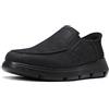 Allthemen Mocassini da Uomo Confortevole Scarpe Casual Senza Lacci Eleganti Penny Loafers EasyTop Brogues Nero 43