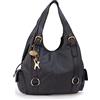 Catwalk Collection Handbags - Grande Borsa a Spalla in Pelle - Tote Bag Donna - Borsa a Mano - Multi Scomparti - Alex