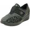 Fly Flot Scarpa Donna Invernale con Tomaia Stretch E Chiusura Regolabile A Strappo, Velluto, Sottopiede Estraibile in Memory Scarpe con lacciDonna