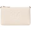 Pinko Pochette burro da donna con logo Love Birds UNI