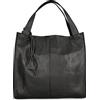 Gave Lux Borsa a Spalla Pelle Nero 36x40x12 cm per Donna