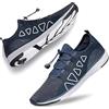 Raoendis Scarpe da acqua unisex, ad asciugatura rapida, per nuoto, spiaggia, vela, sport, blu navy, 42 1/3 EU