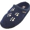 HAFLINGER Pantofole da Donna Flair Fido 313105, Numero:42 EU, Colore:Blu