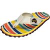 Gumbies Originals Red - Flip Flops in materiali riciclati, suola profilata in pneumatici per auto riciclati, plantare morbido in tela di cotone, comodo puntale in cotone, Sedia da spiaggia, 41 EU