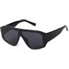 JRLLFD Occhiali da sole quadrati grandi con lenti a specchio Occhiali da sole da uomo Occhiali rettangolari da donna Occhiali da sole Donna UV400, C1, taglia unica