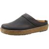HAFLINGER Leather Clogs Mules Travel Classic, Brown