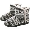 DimaiGlobal Inverno Pantofole da Casa Morbido Antiscivolo Scarpe Caldo Peluche Ciabatte Cotone Scarpe Casa Pattini per Donna Uomo Interne Esterno Stivaletto con Pom Poms 43/44EU Grigio2